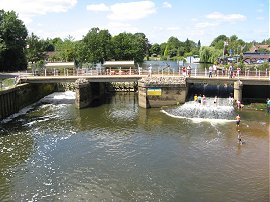 Yalding Sluice